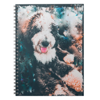 Bärbar Sheepadoodle Anteckningsbok