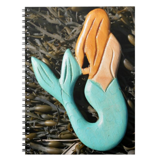 Bärbar sjöjungfru anteckningsbok (Framsidan)