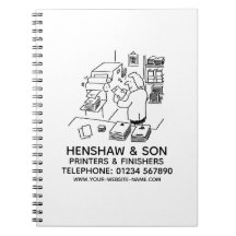 Bärbar skrivare och slutbehandlare