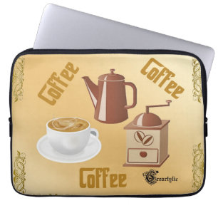 Bärbar sleeve för kaffe