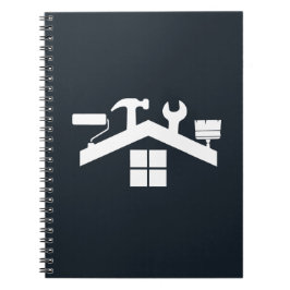 Bärbar spiral-dator, 80 fodrade sidor anteckningsbok