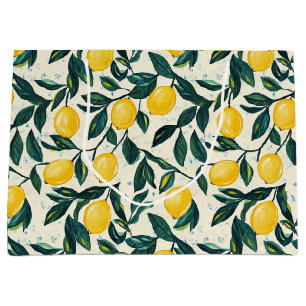 Bärbar Spiral-dator med Lemon Patterned Gult