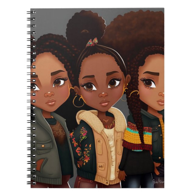 Bärbar spiral-dator med mjukt hölje anteckningsbok (Framsidan)