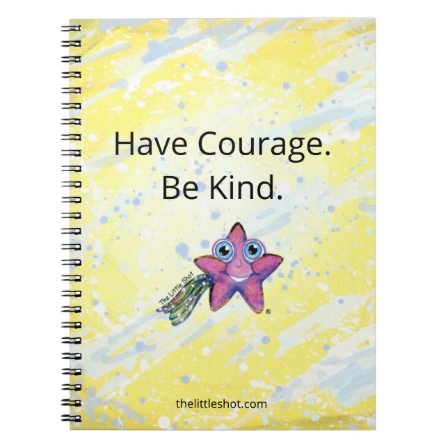 Bärbar spiral - ha mod. Var snäll. Anteckningsbok (Framsidan)