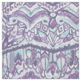 BARBAR- STAMlilafjäder stam- Ikat Tyg