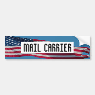 Bärbar stötdekal för MAIL CARRIER Bildekal