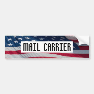 Bärbar stötdekal för MAIL CARRIER Bildekal