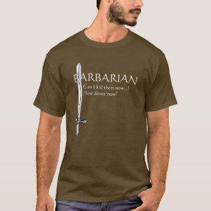 Barbar- T-skjorta T-shirt