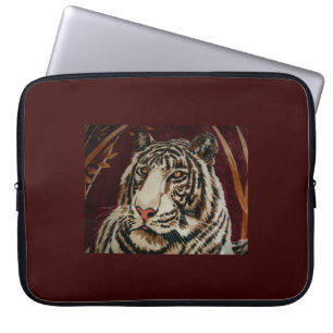 Bärbar tigerplatta laptop sleeve