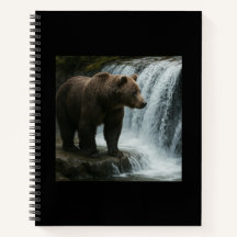 Bärbar Waterfall Soft Cover Spiral-bunden bärbar d