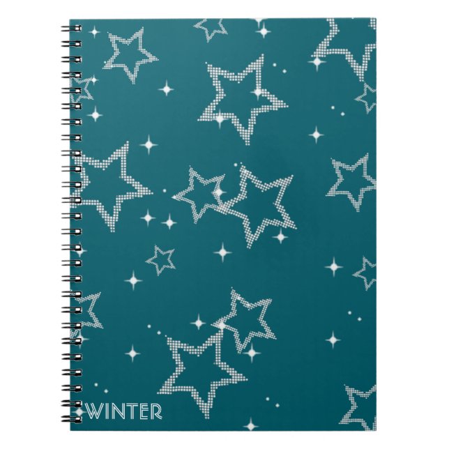 Bärbar Winter Spiral-dator Anteckningsbok (Framsidan)