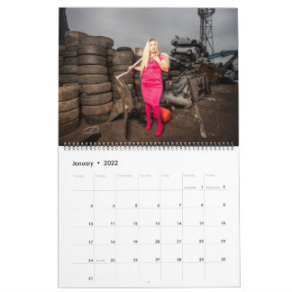Barbara 2022 Calendar Scrapyard av Evija Laivina Kalender