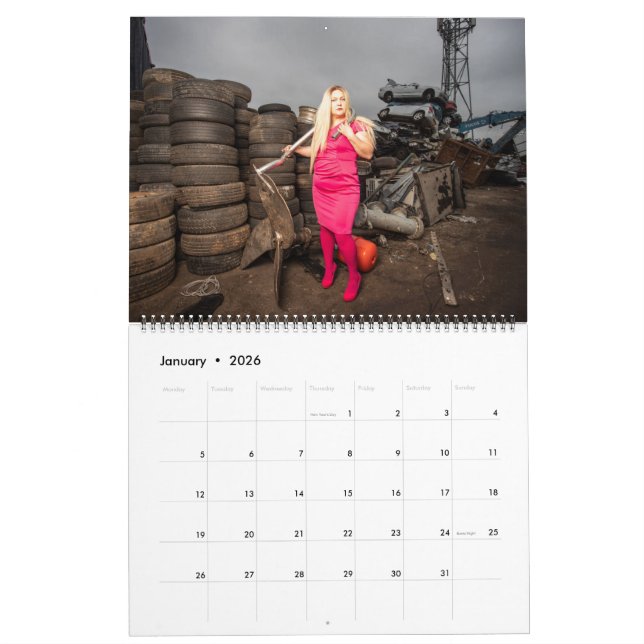 Barbara 2022 Calendar Scrapyard av Evija Laivina Kalender (Jan 2026)