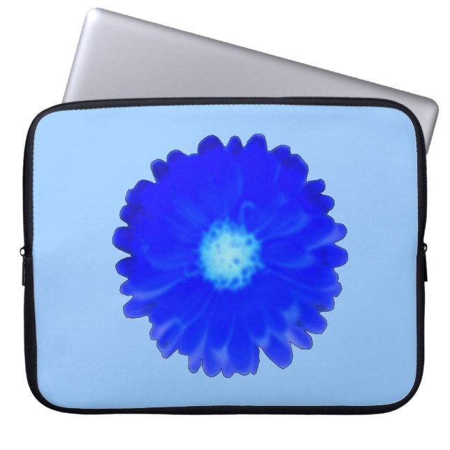 Bärbara coola Blue Marigold-paket Laptop Fodral (Framsidan)