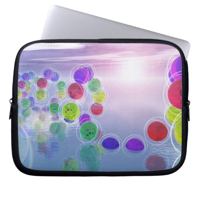 Bärbara datorskal för Suns in Their Courses Laptop Sleeve (Framsidan)