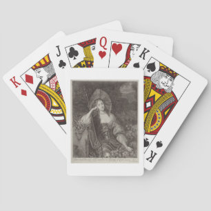 Barbara Duchess of Cleaveland (1641-1709) som A Casinokort