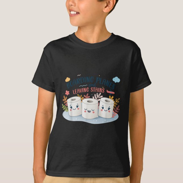 Bärbara fartyg är inte ett Bra Wiper-fel T Shirt (Framsida)