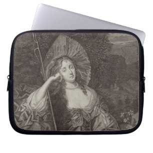 Barbara hertiginna av Cleaveland (1641-1709) som Laptop Sleeve