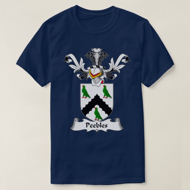 Bärbara Jackar Arm Family Crest T Shirt (Design framsida)