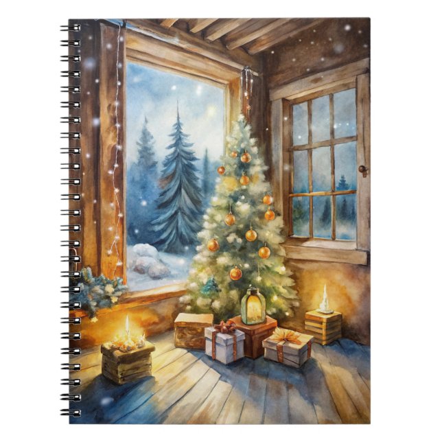 Bärbara julböcker - Festive Journal & Helgdag Anteckningsbok (Framsidan)