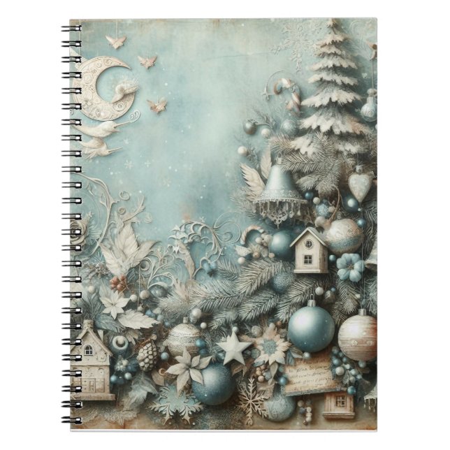 Bärbara julböcker - Festive Journal & Helgdag Anteckningsbok (Framsidan)