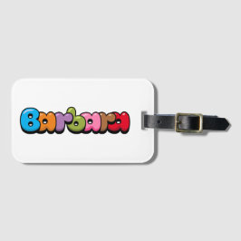 Barbara Luggage Tag Bagagebricka