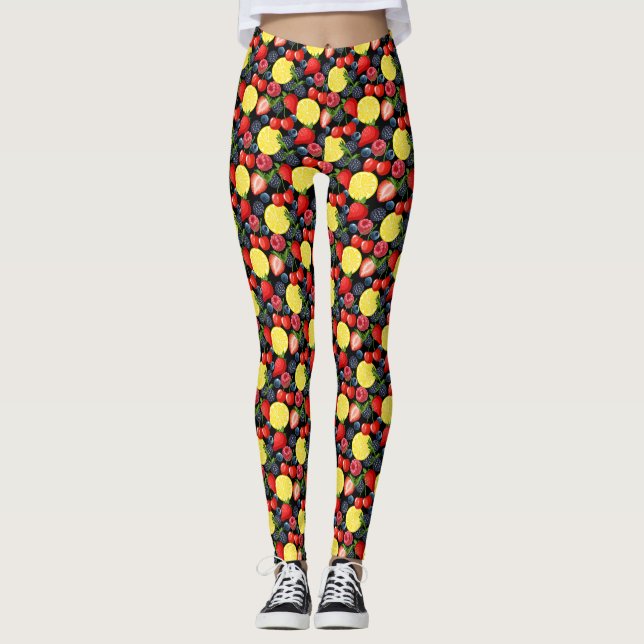 Bärbara och feta fruktskinn leggings (Framsida)