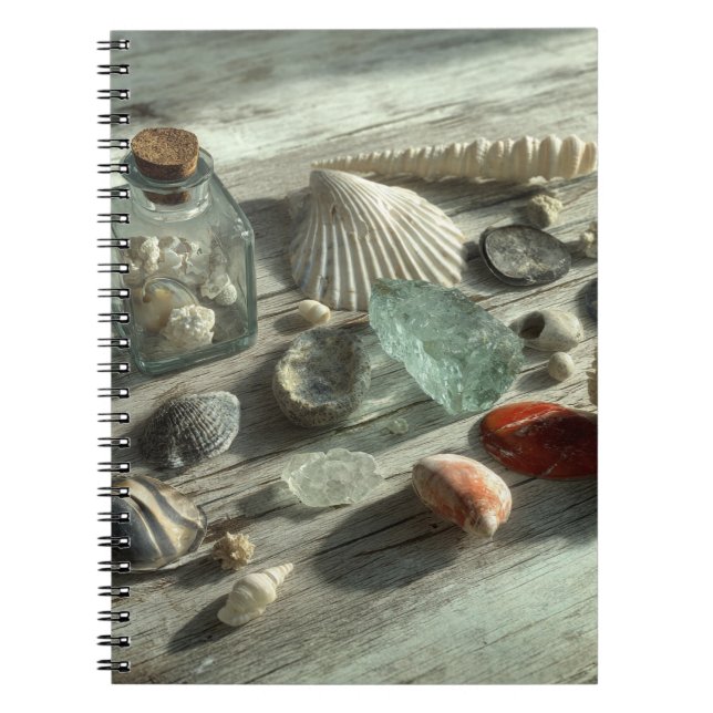 Bärbara segelceller och sjöglas anteckningsbok (Framsidan)