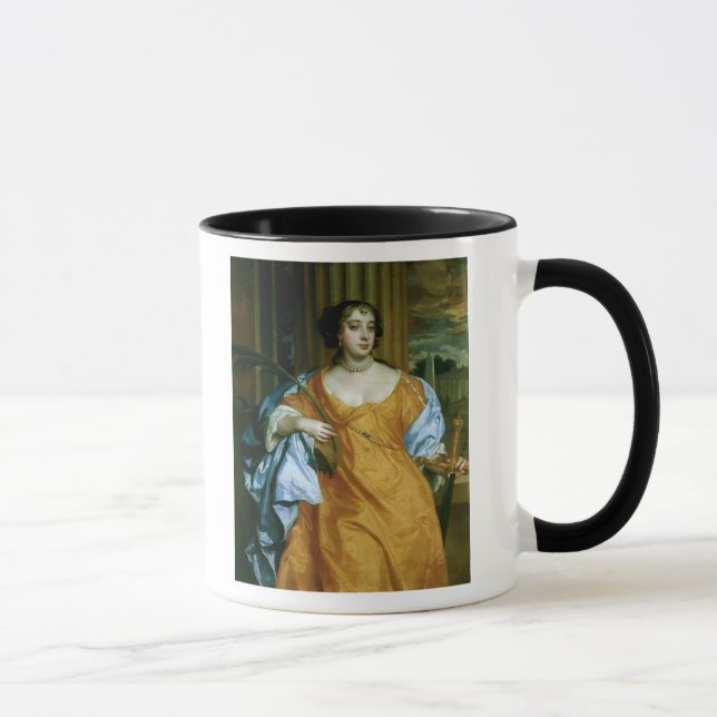 Barbara Villiers hertiginna av Cleveland Mugg (Höger)