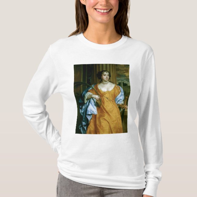 Barbara Villiers hertiginna av Cleveland T-shirt (Framsida)