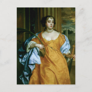Barbara Villiers hertiginna av Cleveland Vykort