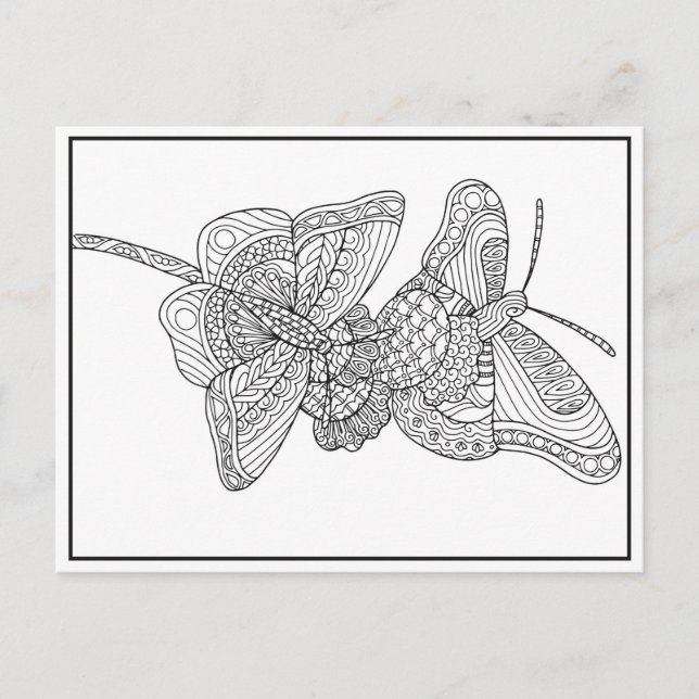 Bärbara vykort - färgkort (Framsida)