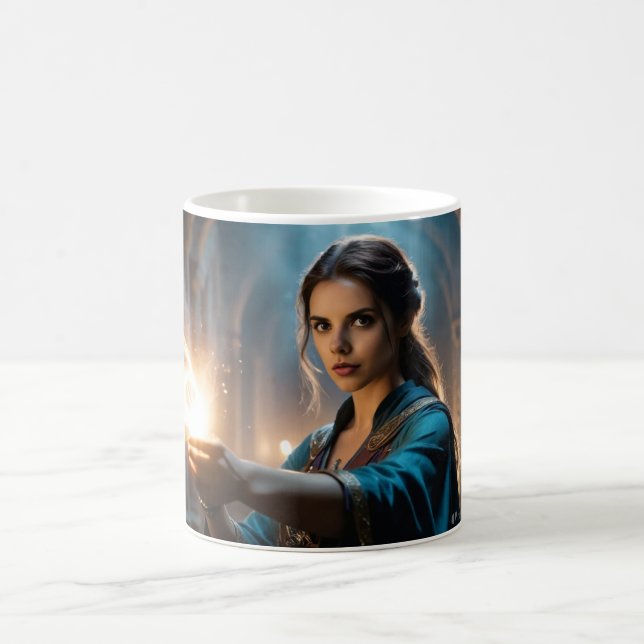 Barbarann DaVinci Mugg, 11 oz Kaffemugg (Center)