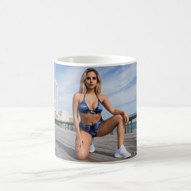 Barbarann DaVinci Mugg, 11 oz Kaffemugg (Center)