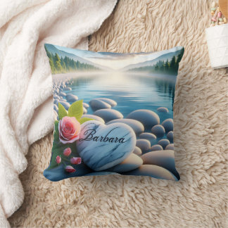 Barbara's River Heart Kudde