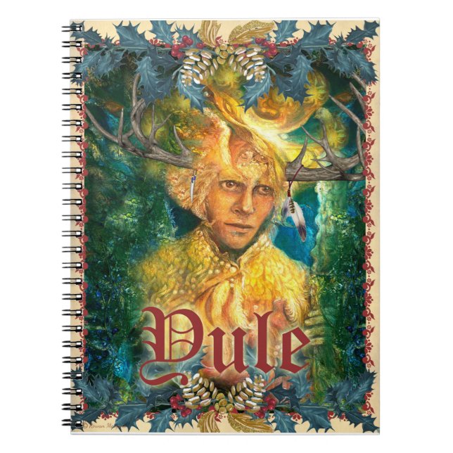 BÄRBÄRBAR BÄRBAR VINTER SOLSTICE ANTECKNINGSBOK (Framsidan)