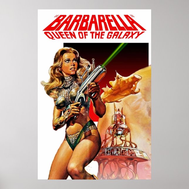 Barbarella Queen of the Galaxy Poster (Framsidan)