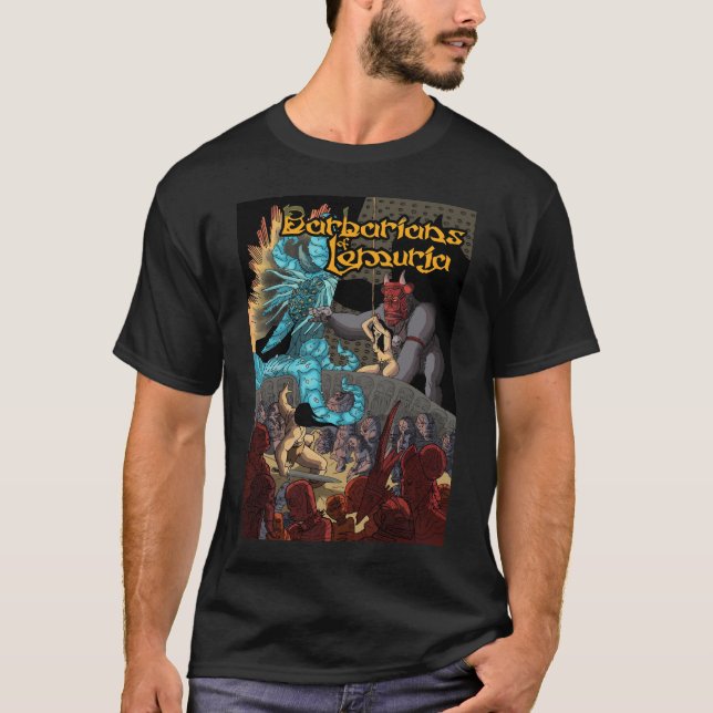 Barbarer av Lemuria T-shirt (Framsida)