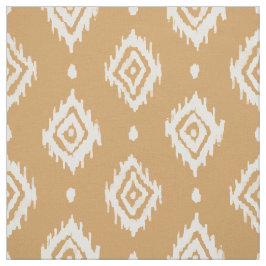 BARBARIAN Boho Ikat Diamond Guld Tyg