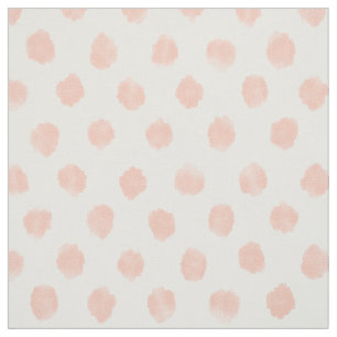 BARBARIAN Boho Peach Dots Tyg