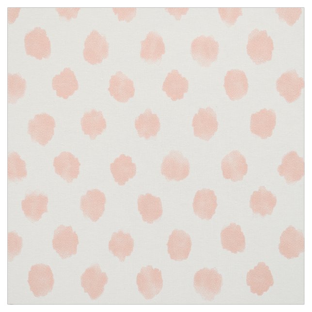 BARBARIAN Boho Peach Dots Tyg (Provkarta)