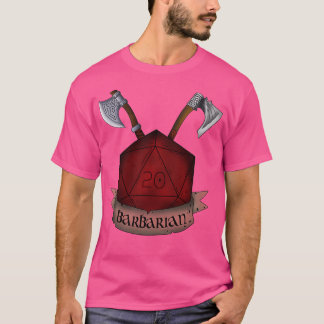 Barbarian Dice Classic TShirt T Shirt