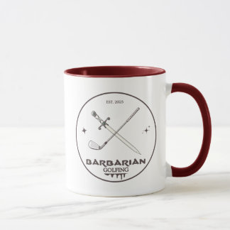 Barbarian Golfing Mugg