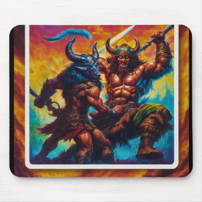Barbarian Kung Fight Musmatta (Framsidan)
