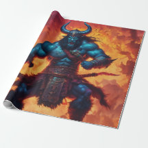 Barbarian Kung Wrapping Papper