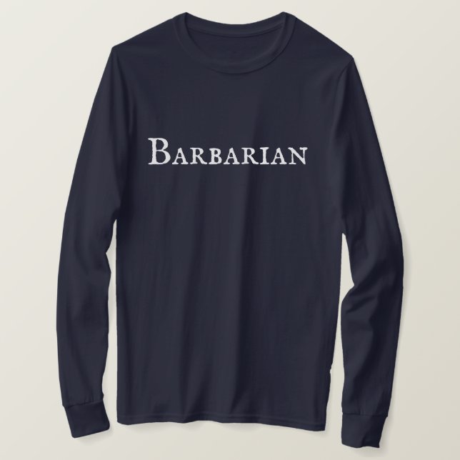 ’Barbarian’ Manar-Shirt T Shirt (Design framsida)