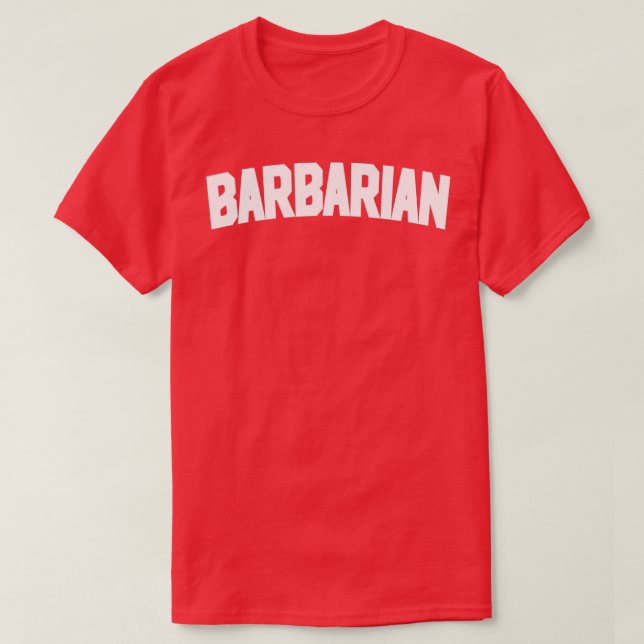 Barbarian T Shirt (Design framsida)