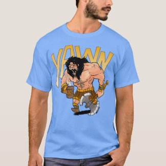 Barbarian väckte mig t shirt