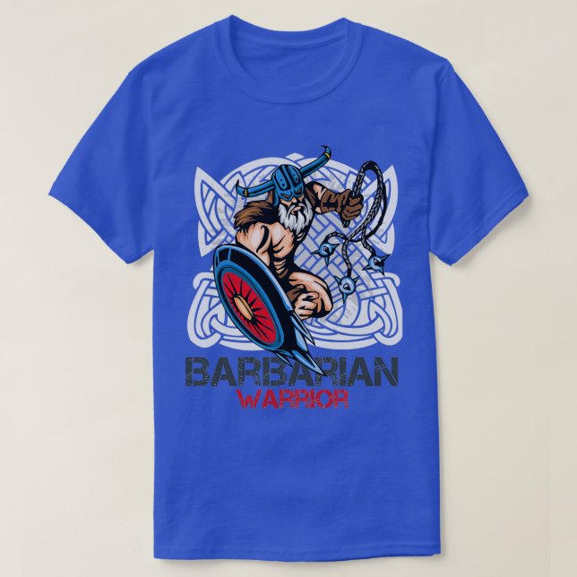 Barbarian Viking 2 T Shirt (Design framsida)