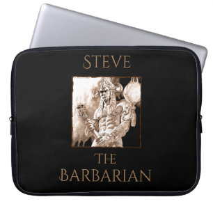 Barbarian Warrior Personlig Laptop Fodral